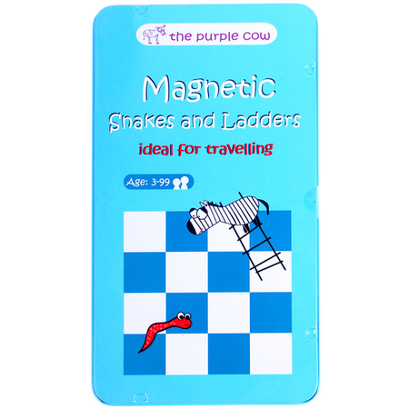 Gra magnetyczna The Purple Cow - Węże i drabiny