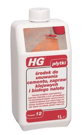 HG środek do usuwania cementu zapraw klejowych i białego nalotu
