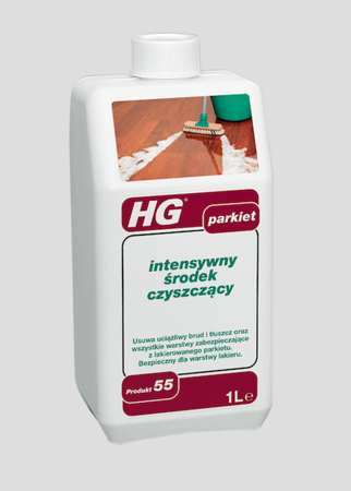 HG zmywacz politury - intensywny środek czyszczący lakierowane parkiety podłogi drewniane
