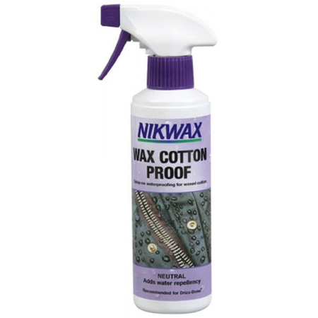 Impregnat do bawełny woskowanej NIKWAX WAX Cotton Proof spray 300ml