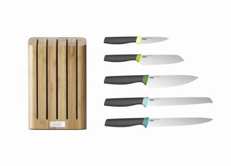 JJ-Zestaw blok Bamboo z 5 nożami Elevate™, multi