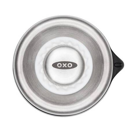OXO-Młynek do soli stalowy, czarny, Good Grips