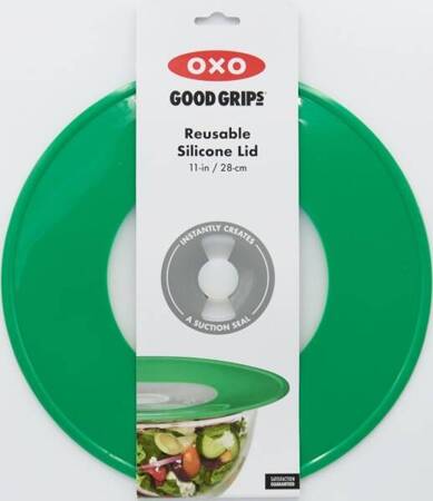 OXO-Pokrywka silikonowa L 28cm. zielona Good Grips