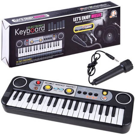 Organy Keyboard 37 keys mikrofon  IN0056