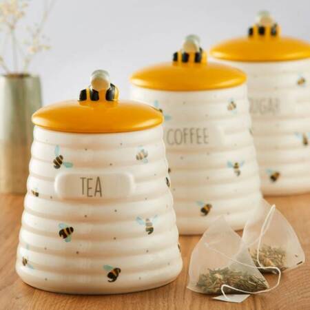 PK-Pojemnik ceramiczny na herbatę, Sweet Bee
