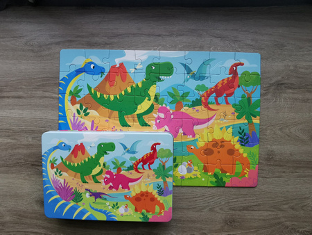 Puzzle XL Apli Kids - Dinozaury 3+