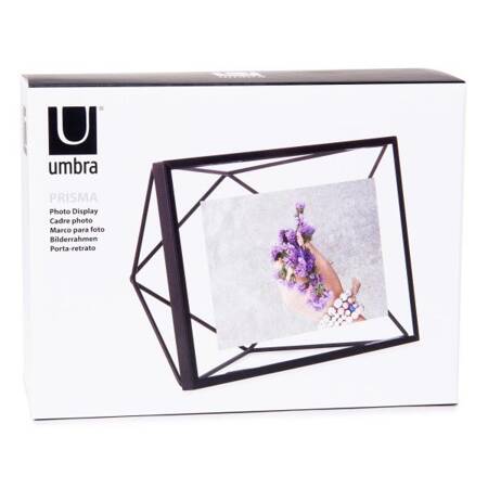 UMBRA-Ramka na zdjęcia 10 x 15 cm czarna, PRISMA