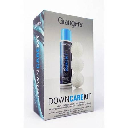 Zestaw Granger's płyn+impregnat do puchu 300ml 2w1 (Down Care Kit) + piłeczki GRF146