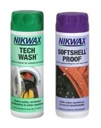 Zestaw NIKWAX Tech Wash + Softshell Proof 2x300ml do odzieży technicznej