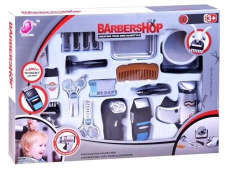 Zestaw dla małego fryzjera FRYZJER Barber ZA2403
