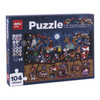 Puzzle obserwacyjne Apli Kids - Las 104 el. 5+