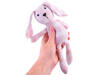 Uroczy BOBAS lalka z pluszowym króliczkiem ZA3828
